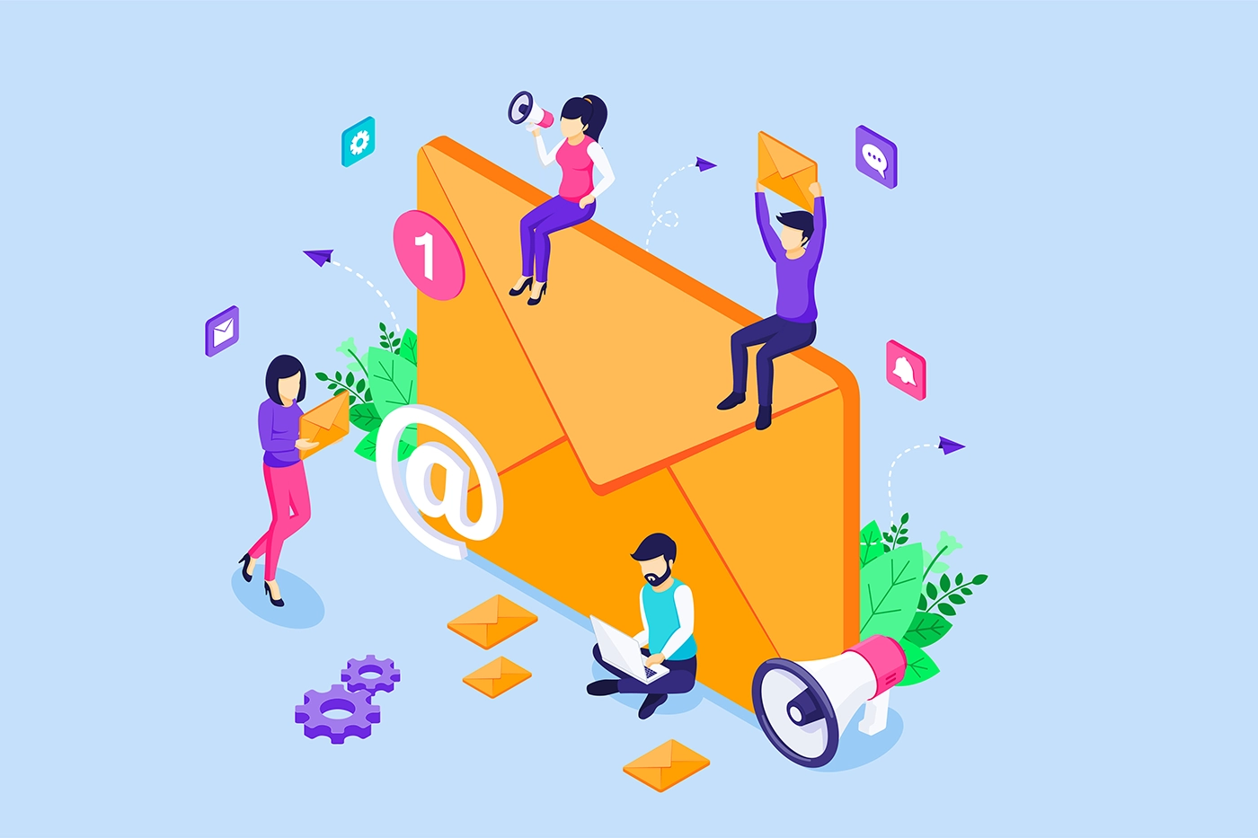 campagne di email advertising DEM per professionisti